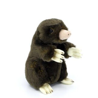 Élethű, álló plüss vakond, 20 cm (Rappa)