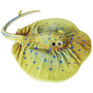 Élethű kékpettyes plüss tüskésrája, 45 cm (Wild Republic)