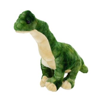 Élethű plüss Brachiosaurus dinoszaurusz, 25 cm