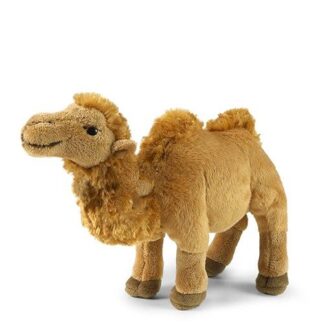 Élethű plüss kétpúpú teve, 24 cm (Rappa)
