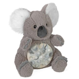 Ülő plüss koala maci stresszoldó nyomkodható buborékokkal, 19 cm (Wild Republic, Poppykins)