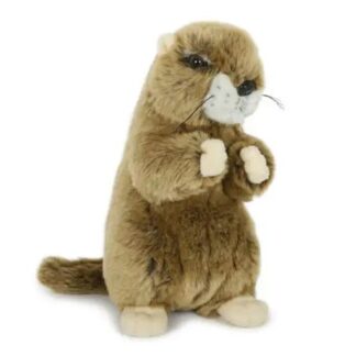 Élethű plüss mormota, 23 cm (Semo)