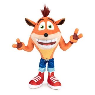Crash Bandicoot: Crash plüss felemelt kézzel, 21 cm