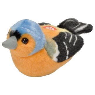 Élethű plüss erdei pinty madár hanggal, 14 cm (Wild Republic)