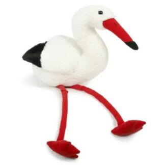 Élethű plüss gólya, 33 cm (Semo)