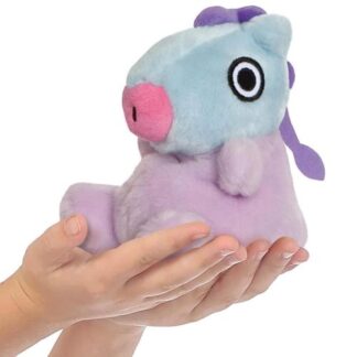 BT21: Mang, a ritmusimádó lómaszkos plüss, 13 cm (j-hope karaktere, Aurora, Palm Pals)