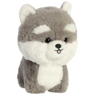 Husky, álló plüss kutya, 18 cm (Aurora, Teddy Pets)