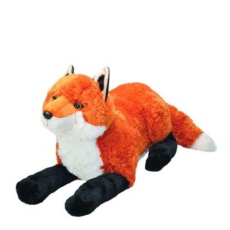 Átölelhető óriás XXL méretű fekvő plüss róka, 76 cm (Wild Republic)