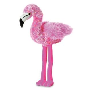 Flavia, az élethű plüss flamingó, 20 cm (Aurora, Mini Flopsies)