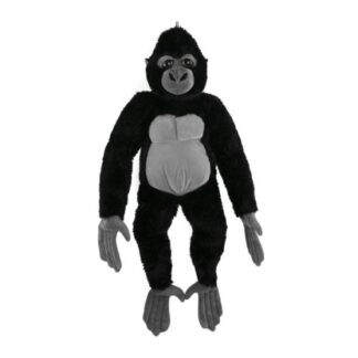 Átölelhető, fekete plüss gorilla, 53 cm (Nature Planet, Funkyland)
