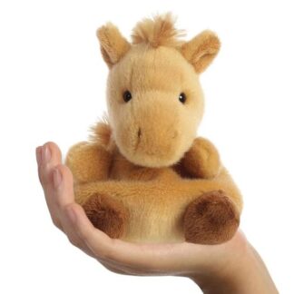 Gallop, a tenyérnyi ülő plüss póniló bébi, 13 cm (Aurora, Palm Pals)