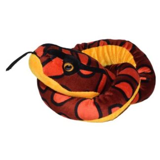 Élethű szivárvány boa plüss kígyó, 137 cm (Wild Republic)