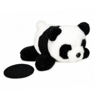 Mágneses fekvő panda vállplüss, 13 cm (Aurora, Shoulderkins)