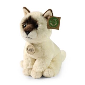 Ülő ragdoll macska plüss cica, 23 cm (Rappa)