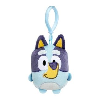 Bluey: Bluey alakú, kék táskadísz, kulcstartó, 10 cm