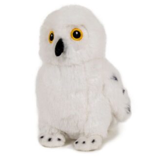 Élethű plüss hóbagoly, 20 cm (Semo, Eco-Edition)