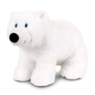 Vidám, álló plüss jegesmedve, 30 cm (Semo, Eco-Edition)