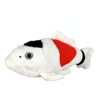 Élethű koi ponty plüss hal, 22 cm (Cornelissen)