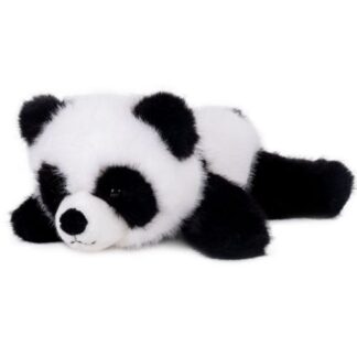 Fekvő, puha plüss panda, 25 cm (Semo, Fluffies)