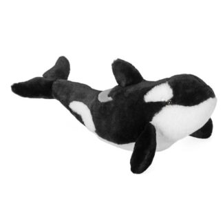 Átölelhető, élethű kardszárnyú delfin plüss, 38 cm (Wild Republic