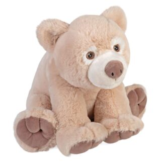 Élethű, ülő 32 cm-es plüss Kermode-baribál szellem medve (Wild Republic, Cuddlekins Eco)